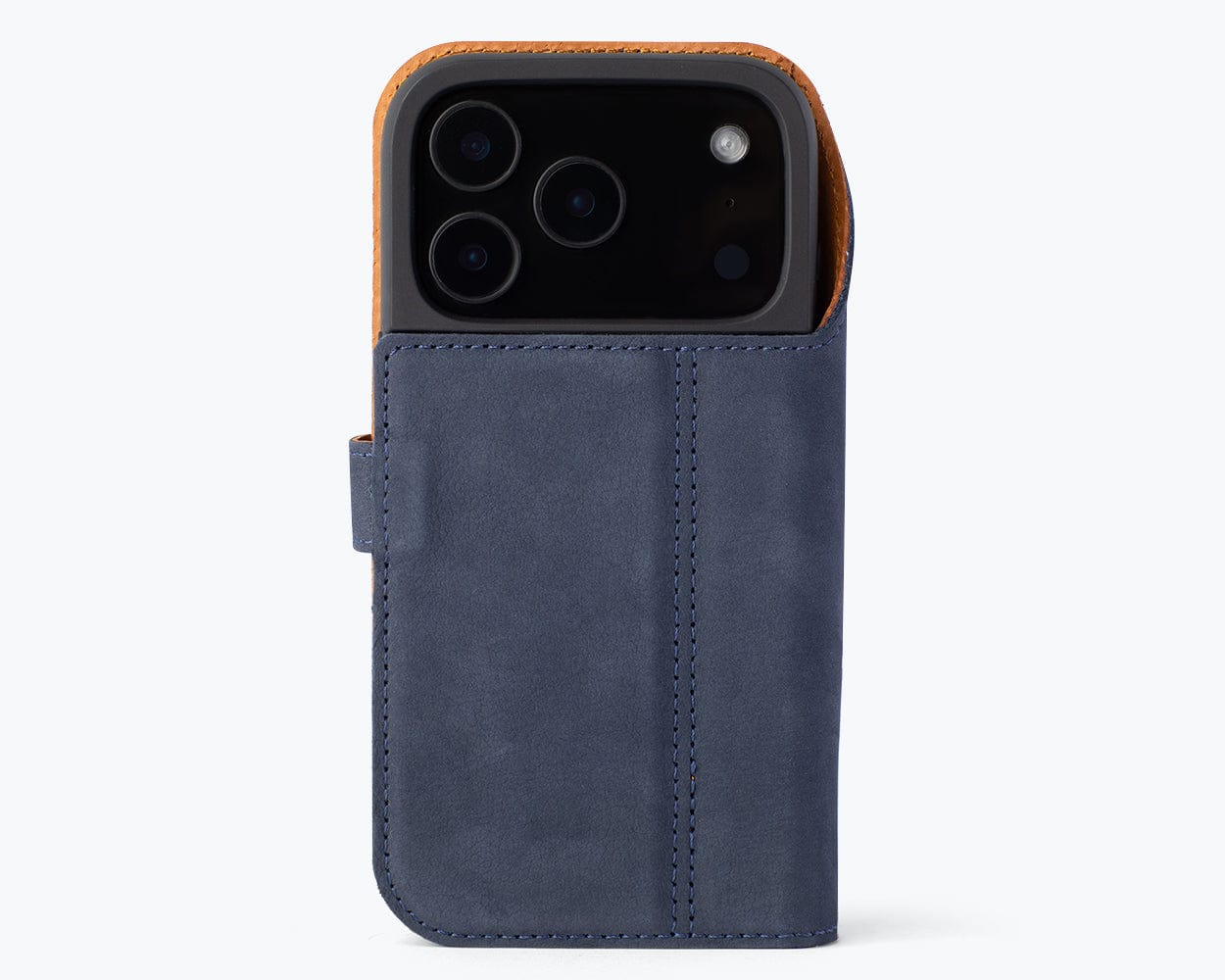 Apple iPhone 17 Pro - Vintage Leather Wallet Phone Case