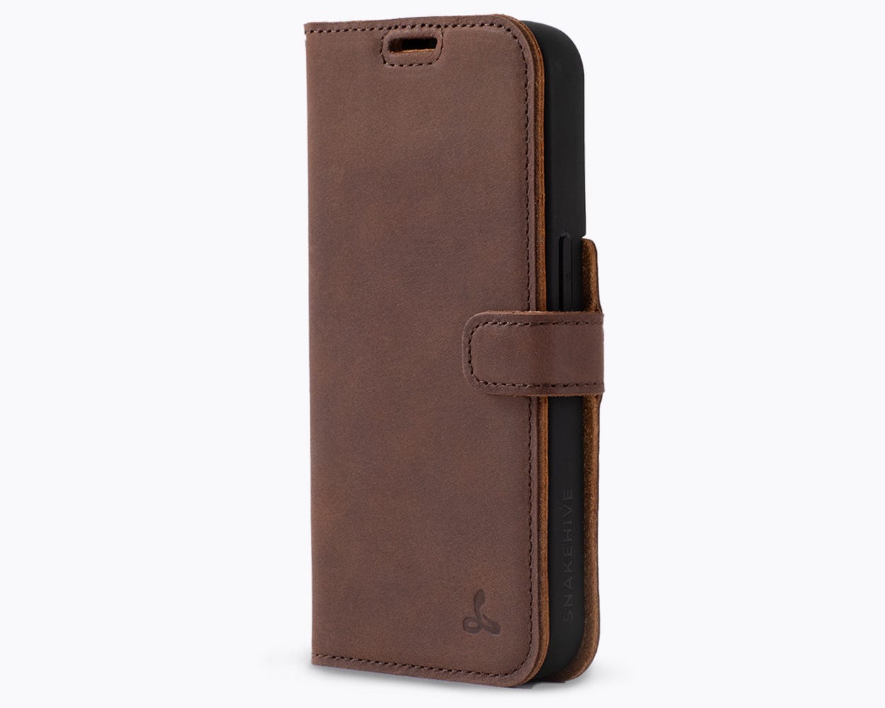 Iphone 15 Pro Leather Wallet Case - Snakehive UK