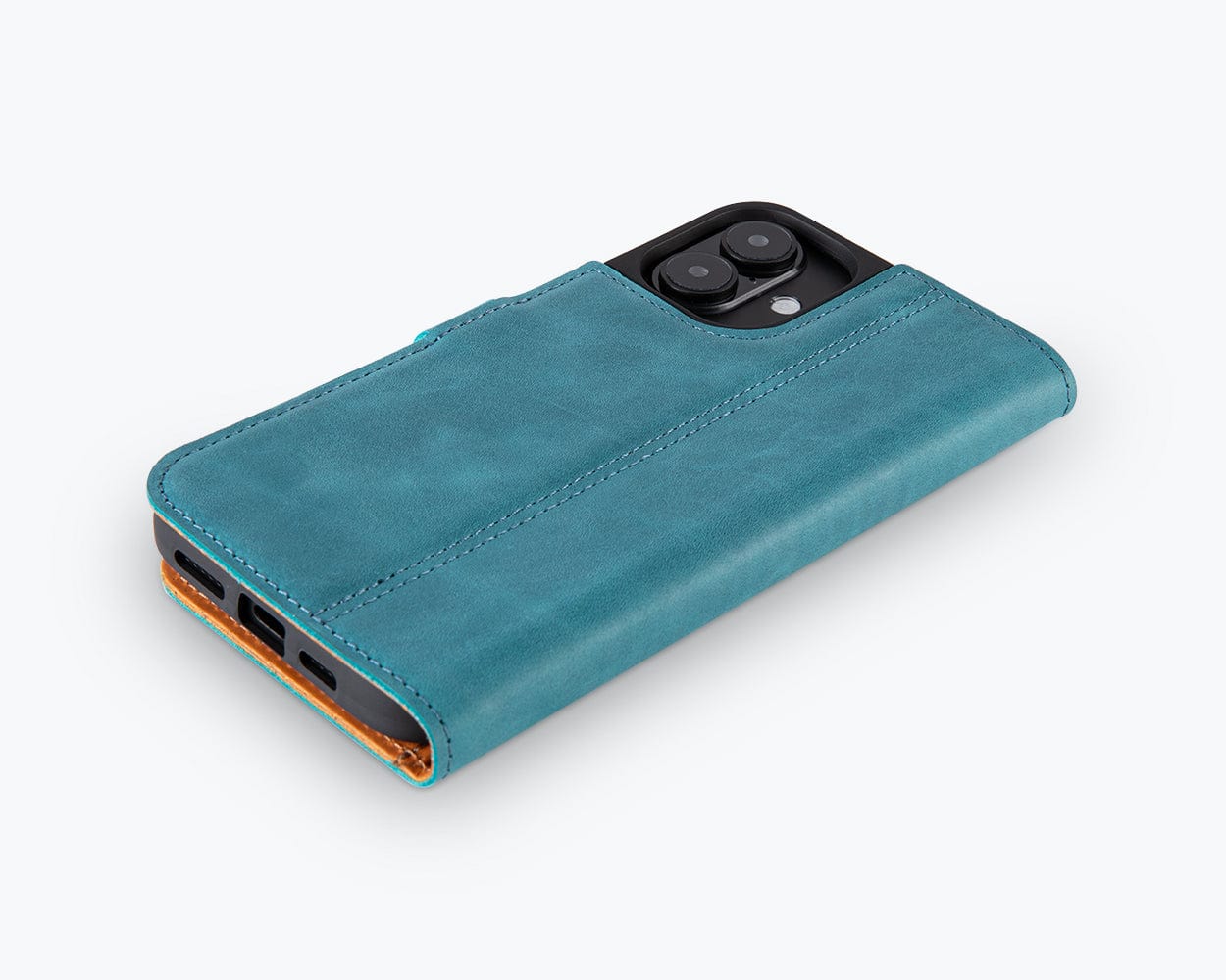 Apple Iphone 16 Plus Vintage Leather Wallet - Snakehive UK