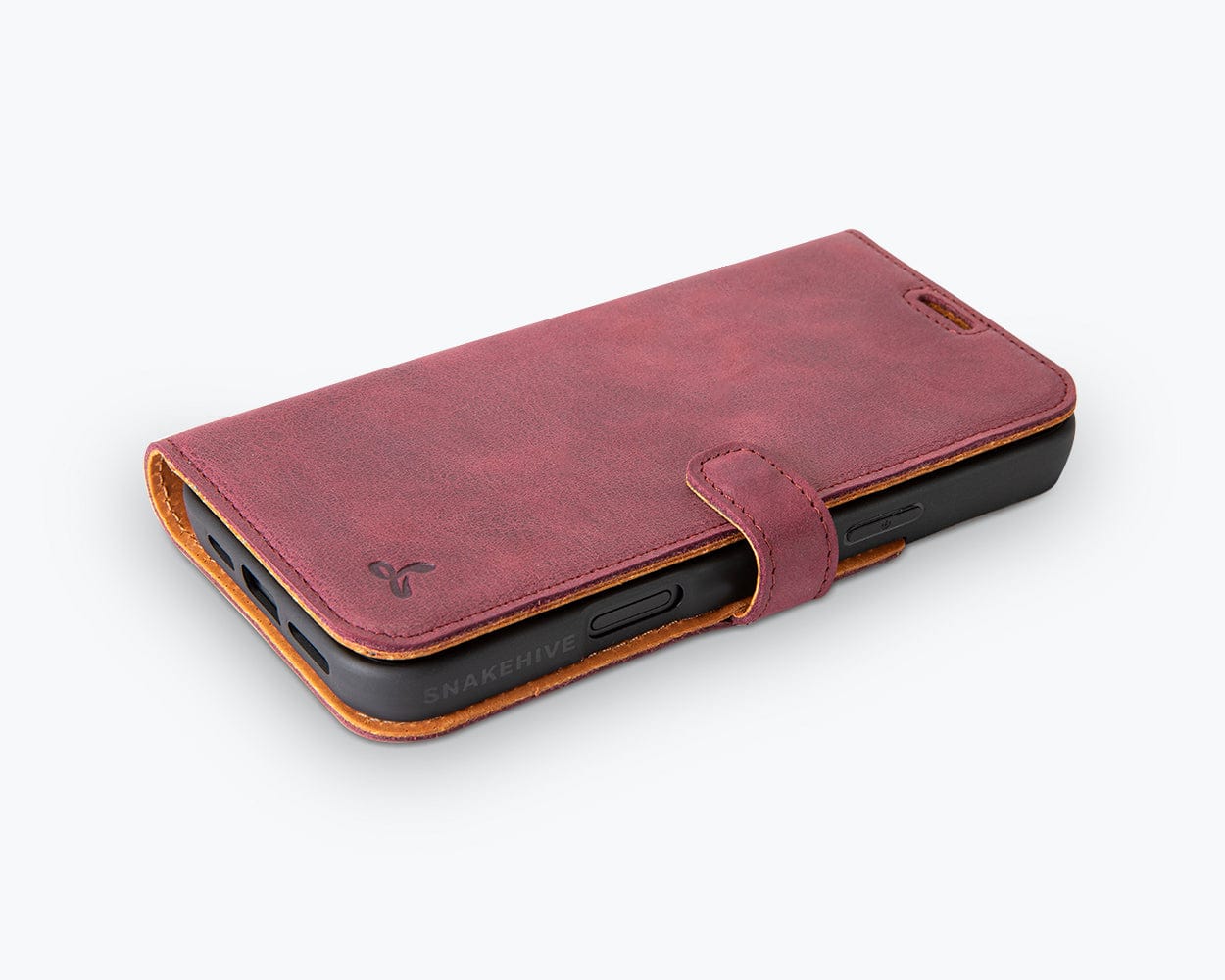 Apple Iphone 16 Pro Max Vintage Leather Wallet - Snakehive UK