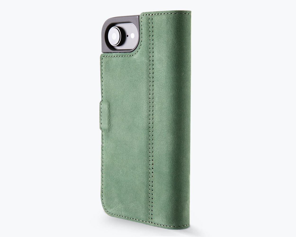 Apple iPhone 16e - Vintage Leather Wallet Phone Case