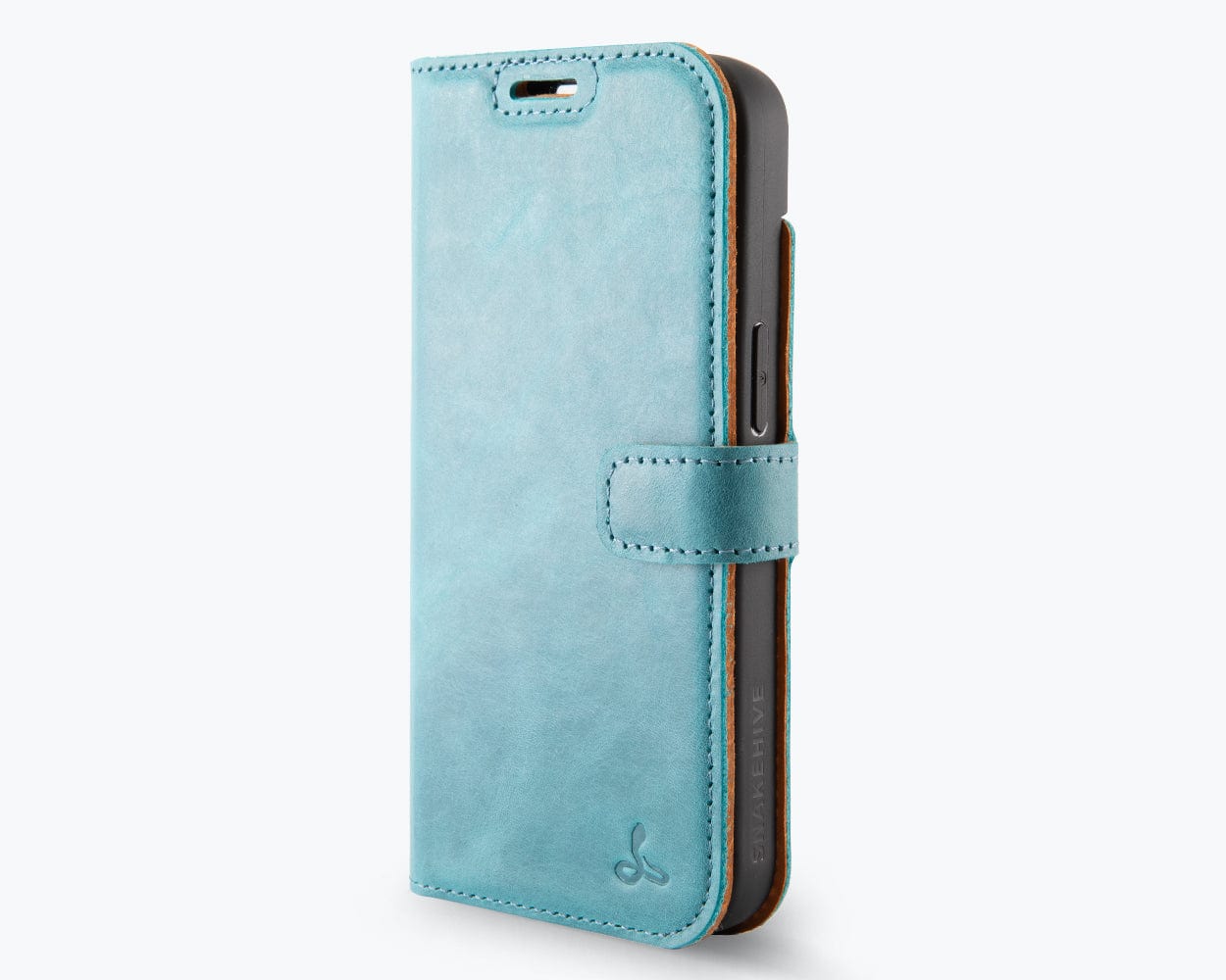 Apple iPhone 16e - Vintage Leather Wallet Phone Case