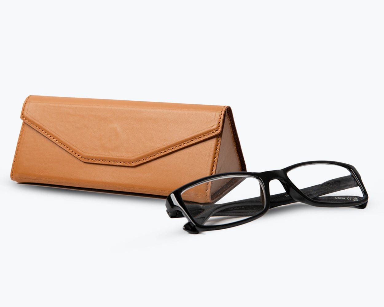 Metro Smart Leather Glasses Case - Snakehive UK
