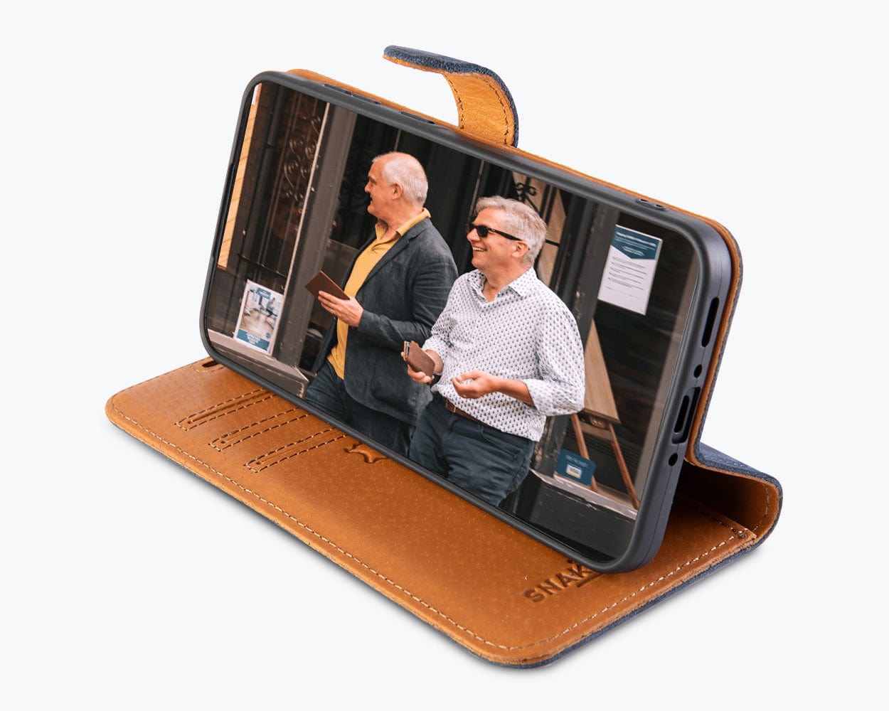 Samsung Galaxy A36 - Vintage Leather Wallet Phone Case