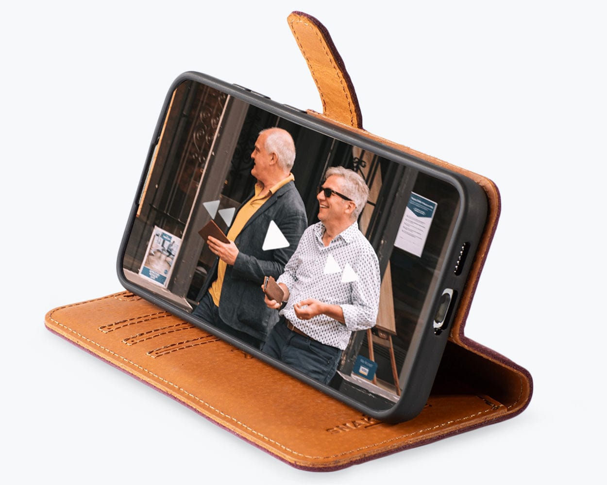 Vintage Leather Wallet Samsung Galaxy S24 Fe - Snakehive UK