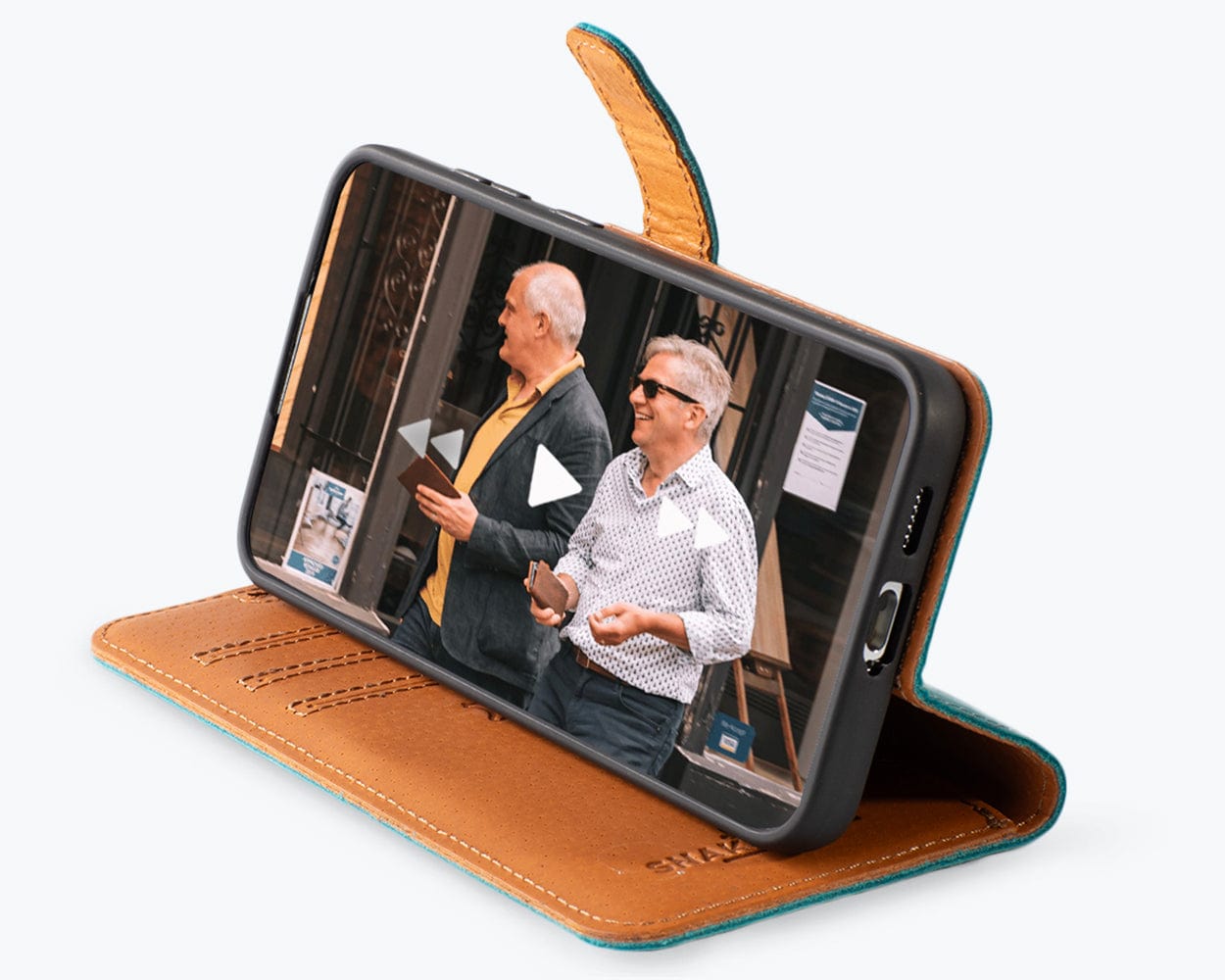 Copy Of Samsung Galaxy S24 Plus Vintage Leather Wallet - Snakehive UK