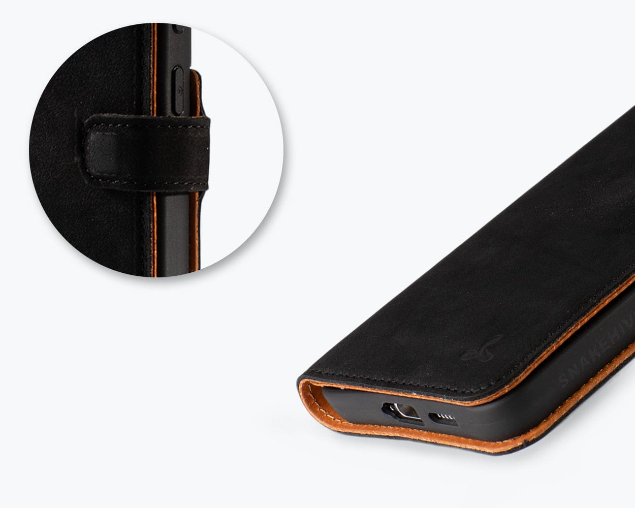 Copy Of Samsung Galaxy S24 Plus Vintage Leather Wallet - Snakehive UK