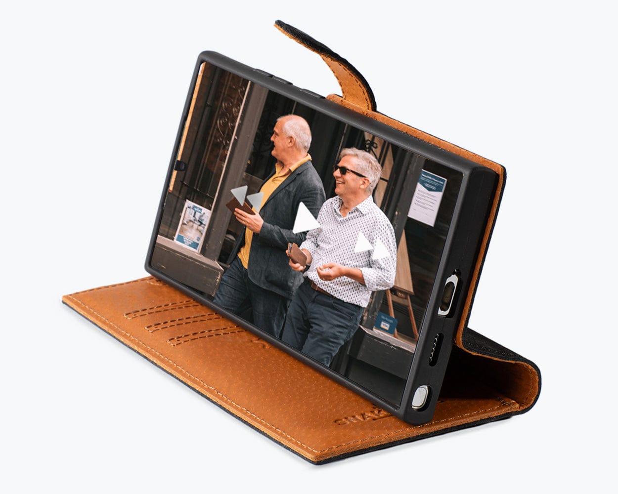 Samsung Galaxy S24 Ultra Vintage Leather Wallet - Snakehive UK