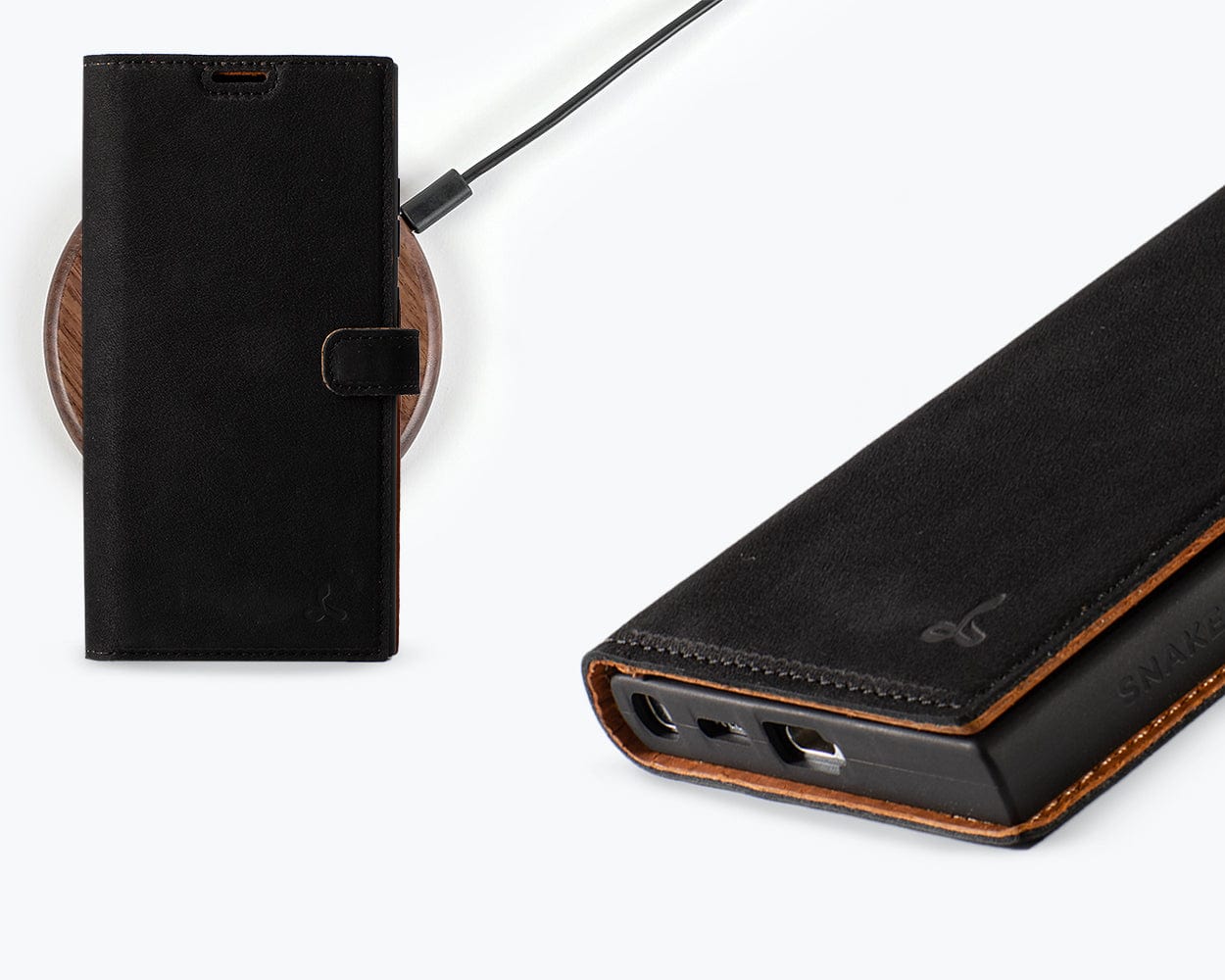 Samsung Galaxy S24 Ultra Vintage Leather Wallet - Snakehive UK