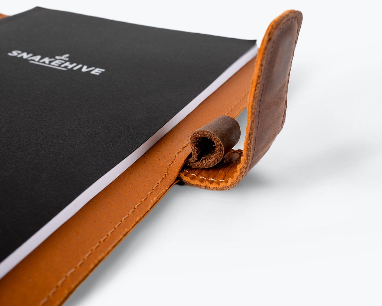 Vintage Leather Notebook - Snakehive UK