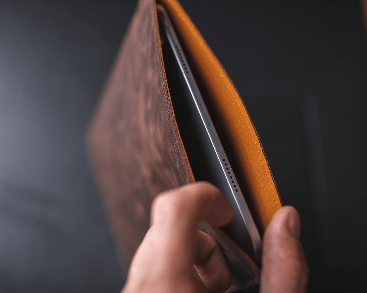 Vintage Leather Apple Ipad Pro 11 12 9 Sleeve - Snakehive UK
