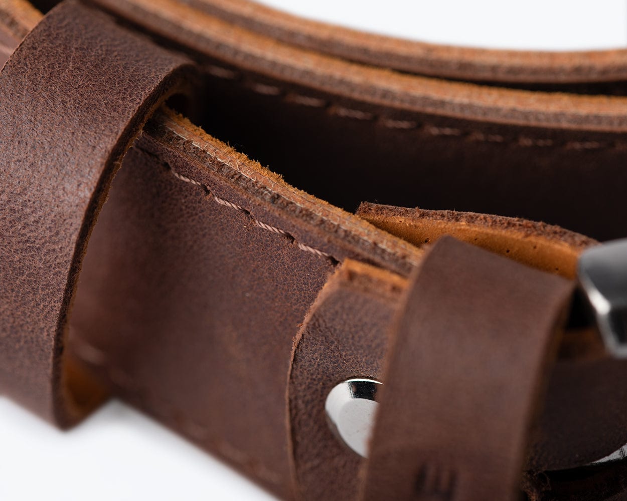 Vintage Leather Belt - Snakehive UK
