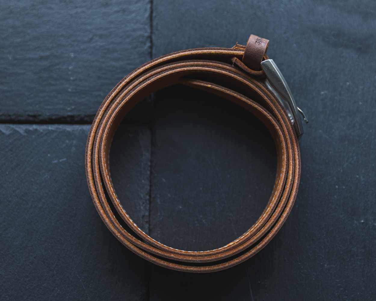 Vintage Leather Belt - Snakehive UK