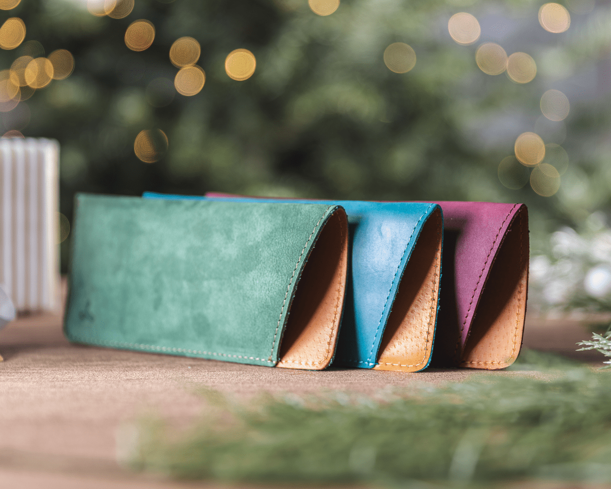 Vintage Leather Glasses Sleeve