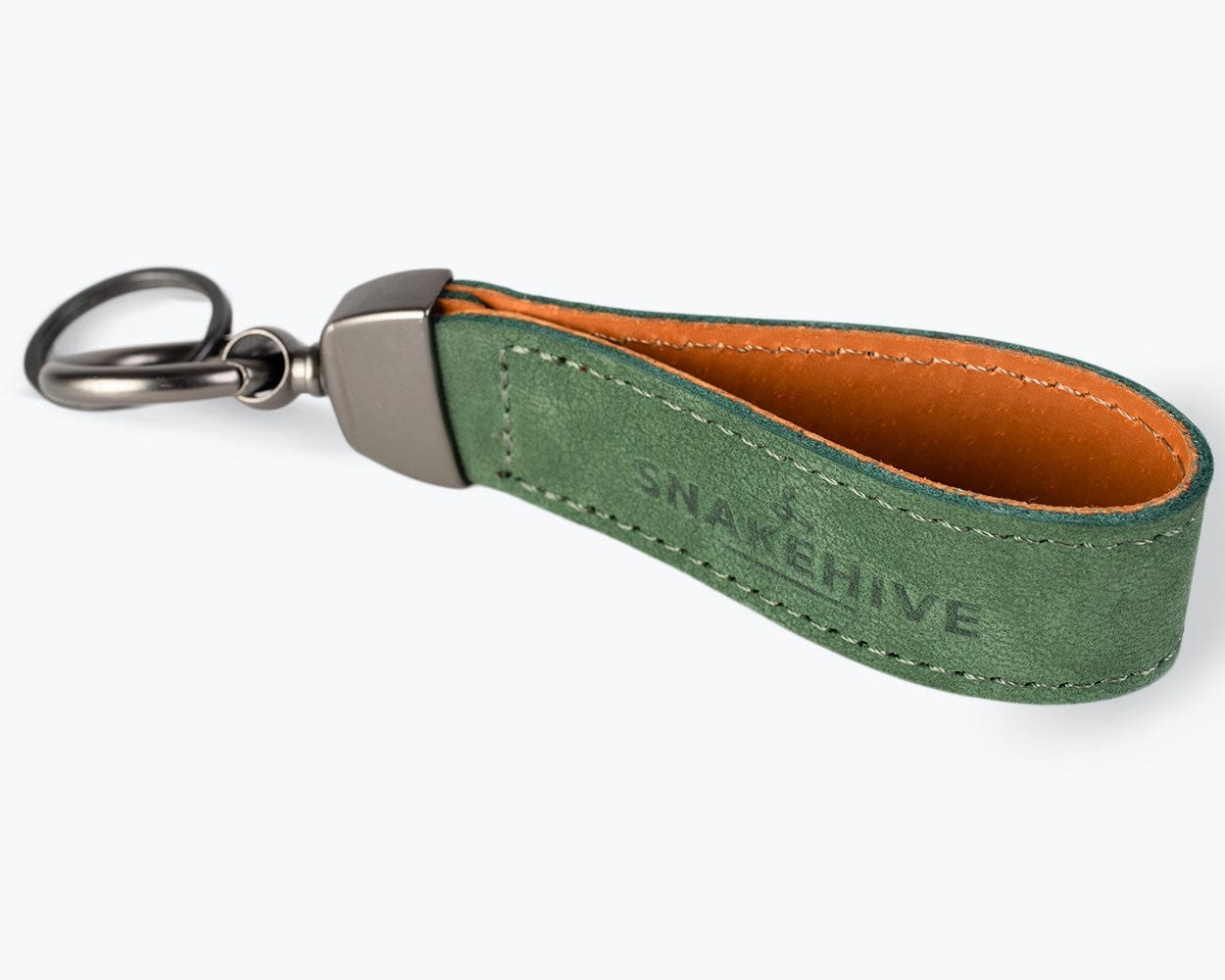 Vintage Leather Key Loop - Snakehive UK