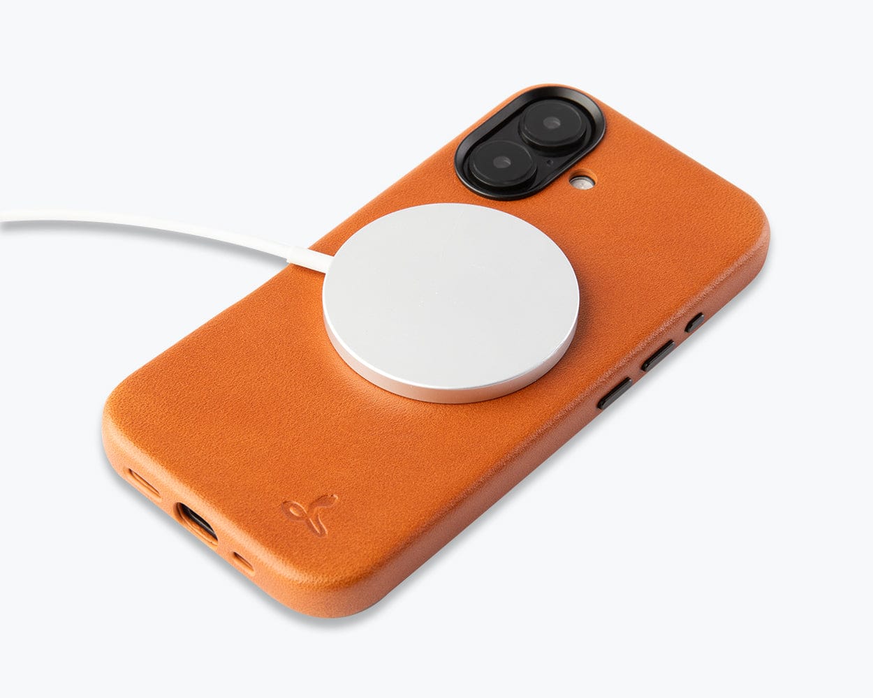 Personalised Slim Leather iPhone Case