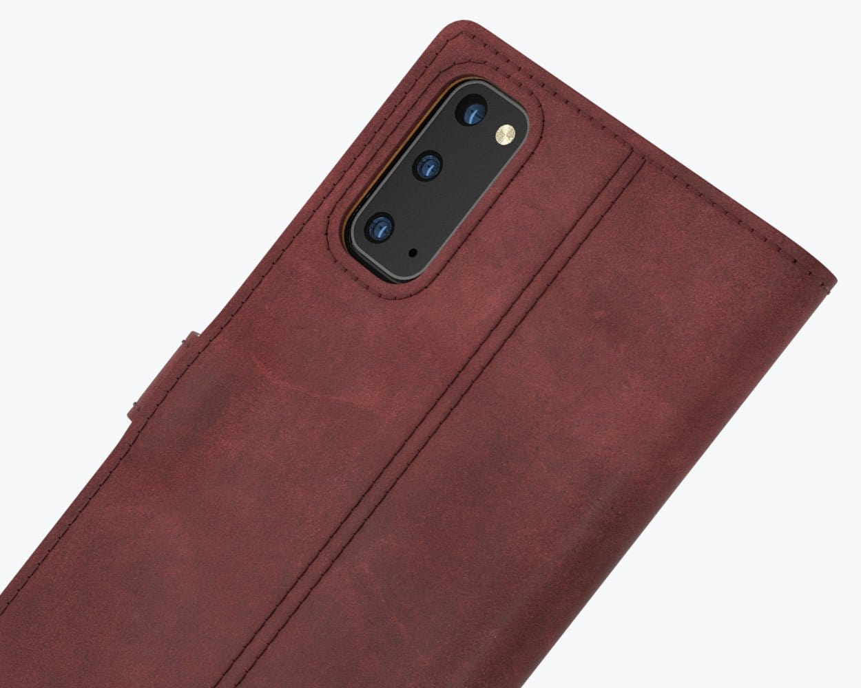 Samsung Galaxy S20 - Vintage Leather Wallet (Almost Perfect) Teal Samsung Galaxy S20 - Snakehive UK