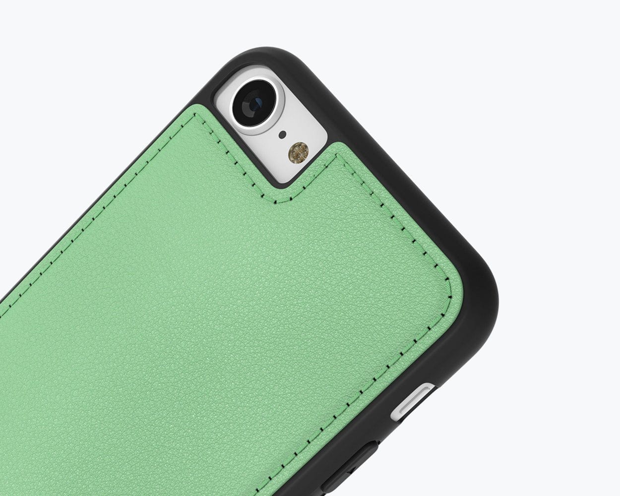 Apple iPhone SE 2022 / 2020 / 8 / 7 - Metro Leather Case Pebble Grey - Snakehive UK