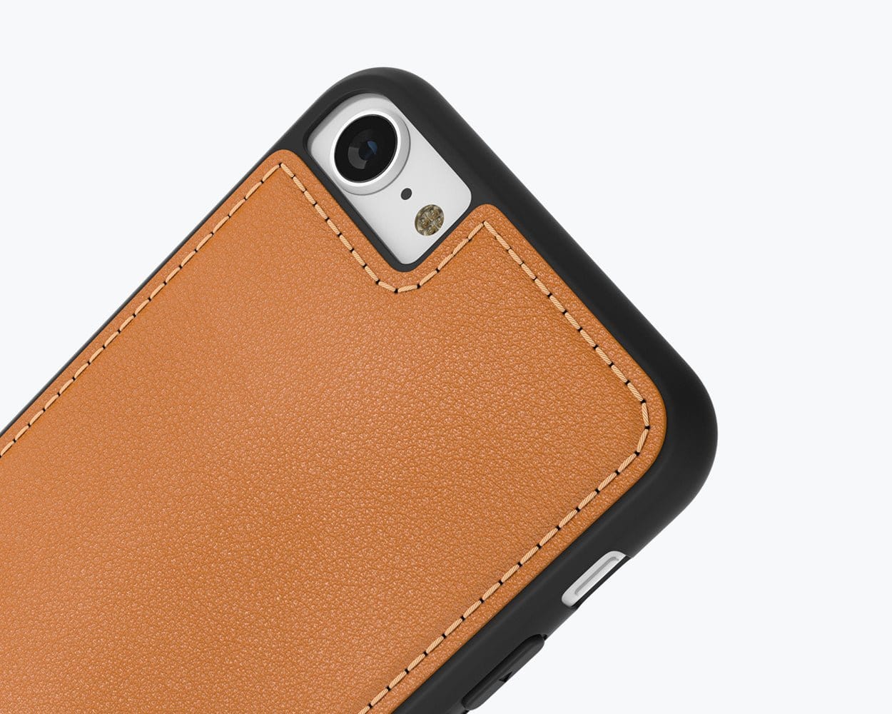 Apple iPhone SE 2022 / 2020 / 8 / 7 - Metro Leather Case Pebble Grey - Snakehive UK