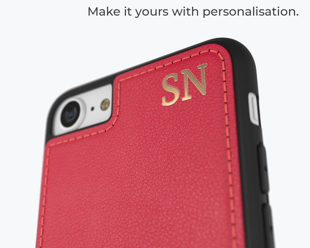 Apple iPhone SE 2022 / 2020 / 8 / 7 - Metro Leather Case Pebble Grey - Snakehive UK