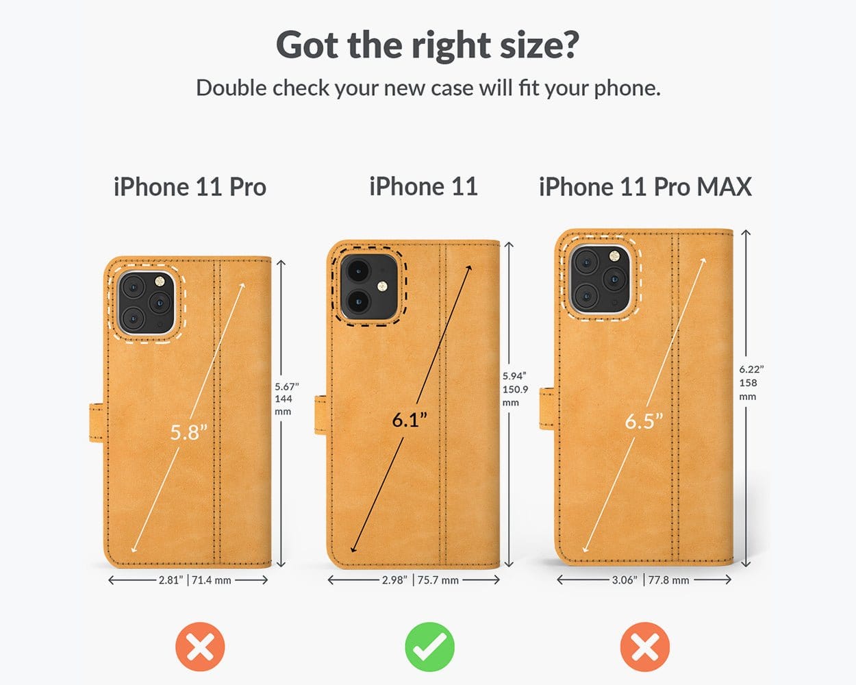 Apple iPhone 11 - Vintage Leather Wallet Grey Apple iPhone 11 - Snakehive UK