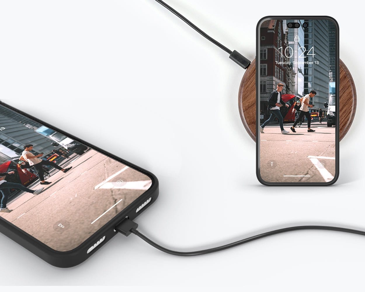 Apple iPhone 14 Pro Max - Metro Leather Case Poppy Red Apple iPhone 14 Pro Max - Snakehive UK