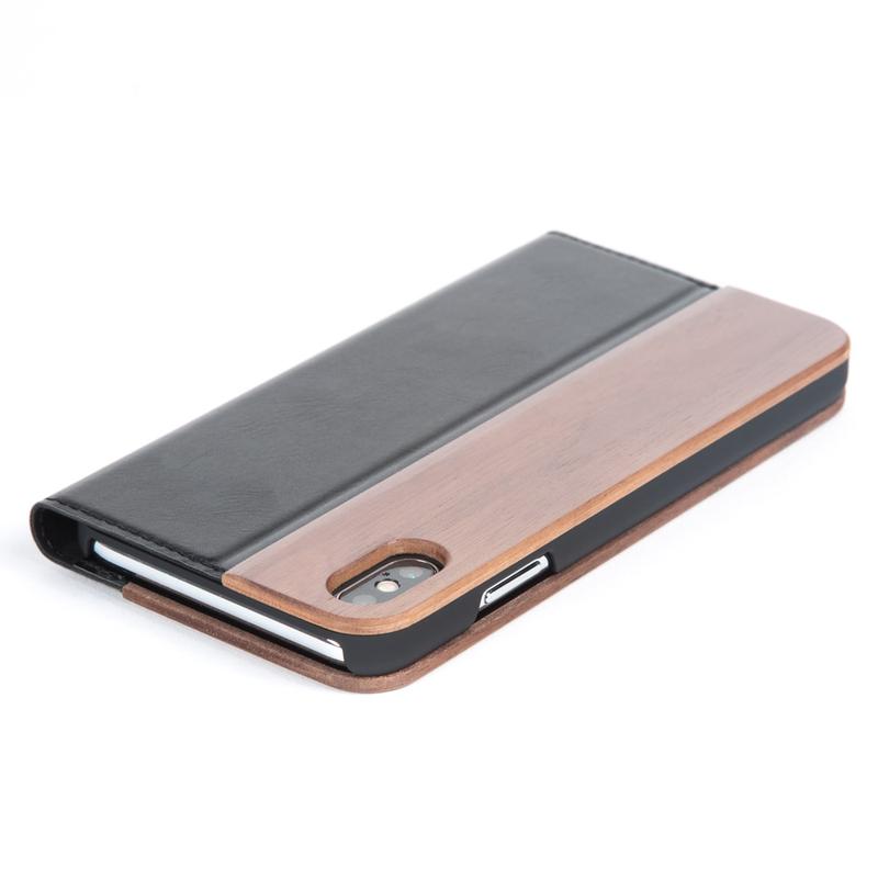 Wilderness Wood Wallet - Apple iPhone XS Max Bamboo Apple iPhone XS Max - Snakehive UK