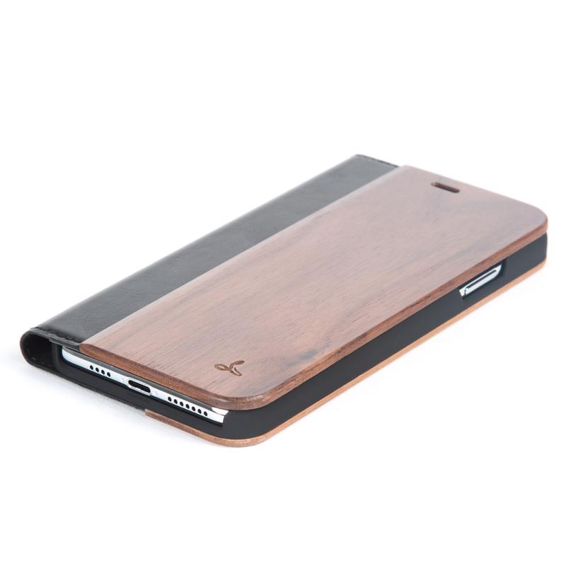 Wilderness Wood Wallet - Apple iPhone XS Max Bamboo Apple iPhone XS Max - Snakehive UK