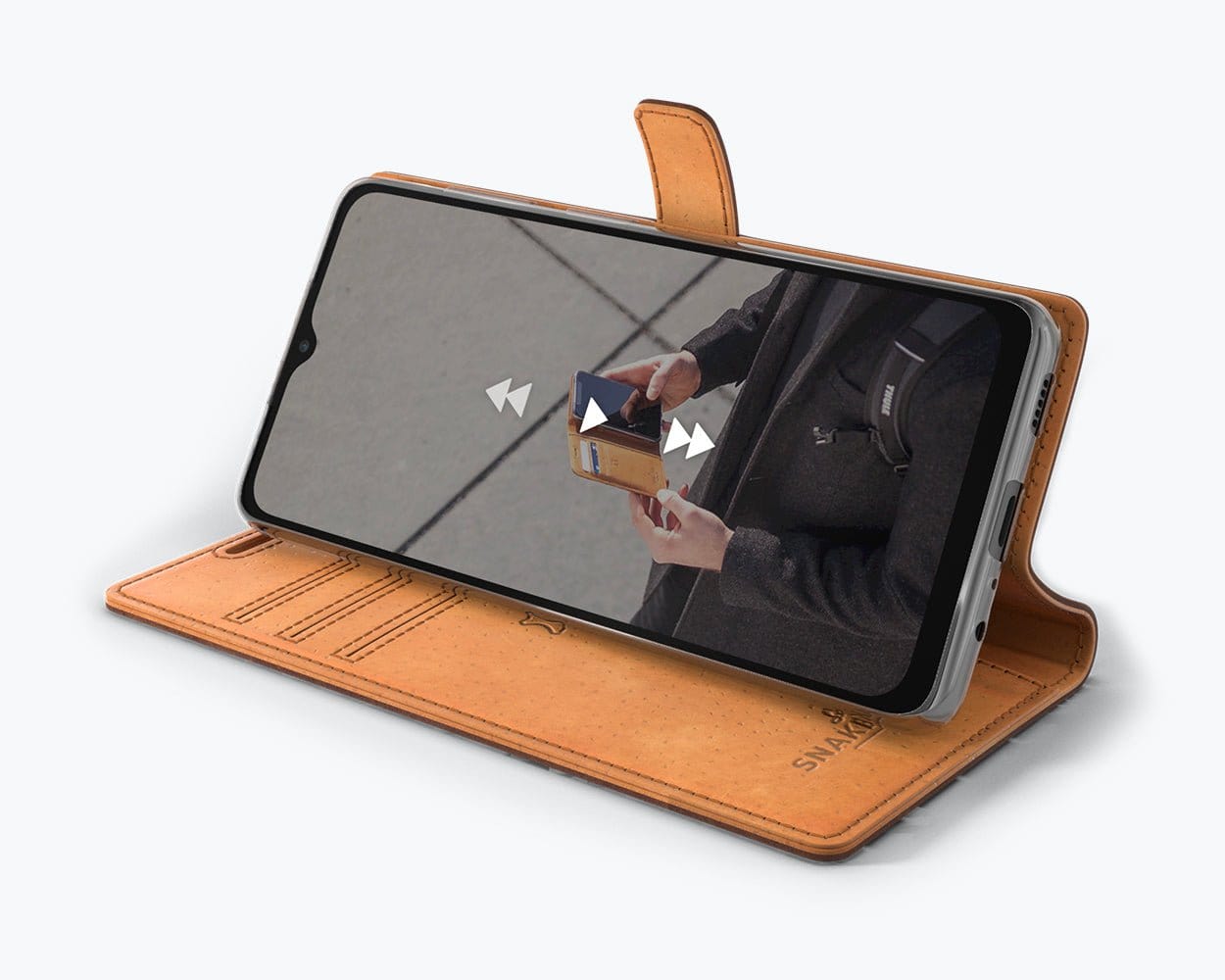 Vintage Leather Wallet - Samsung Galaxy A12 Teal Samsung Galaxy A12 - Snakehive UK