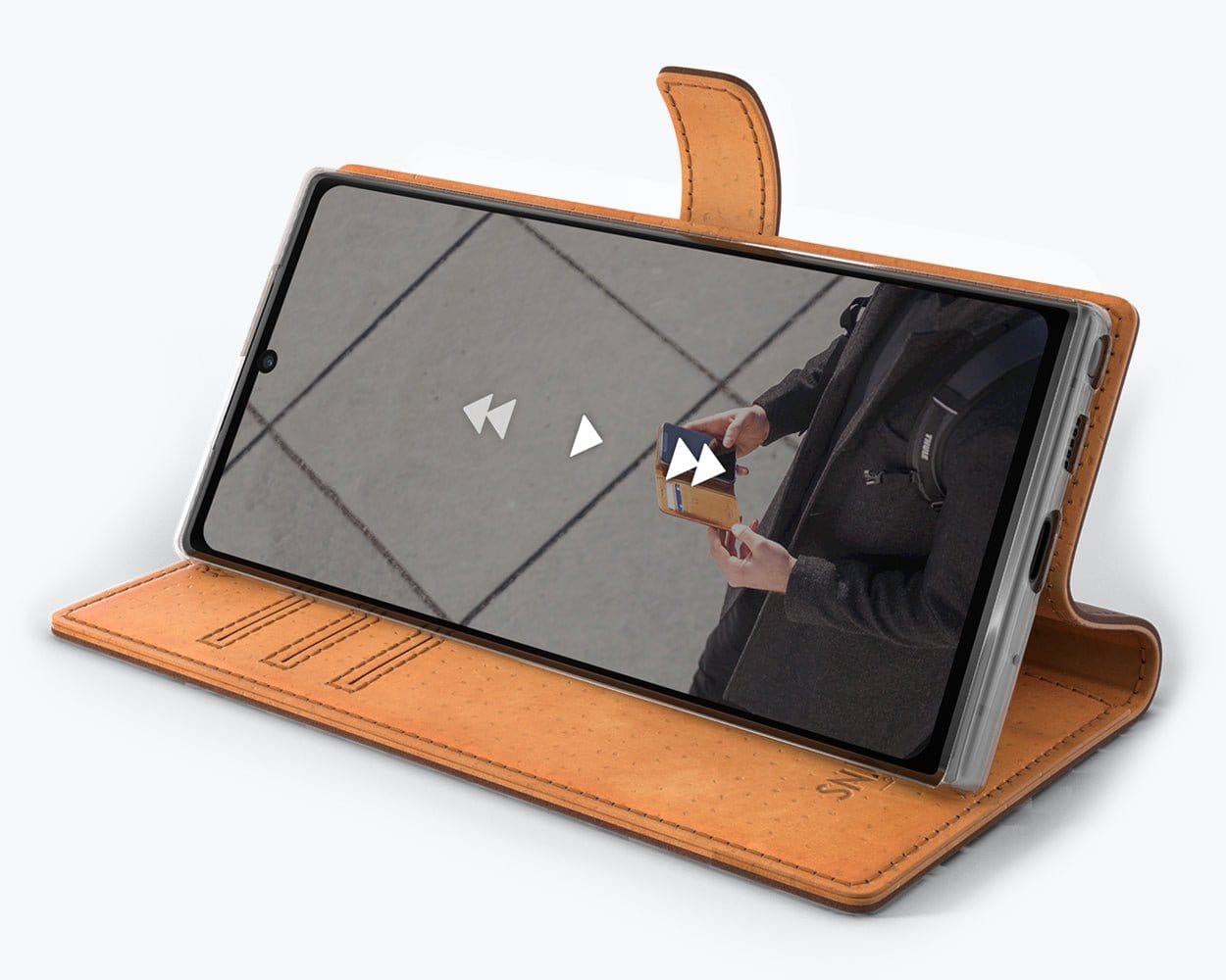 Vintage Leather Wallet - Samsung Galaxy Note 10 Plum Samsung Galaxy Note 10 - Snakehive UK