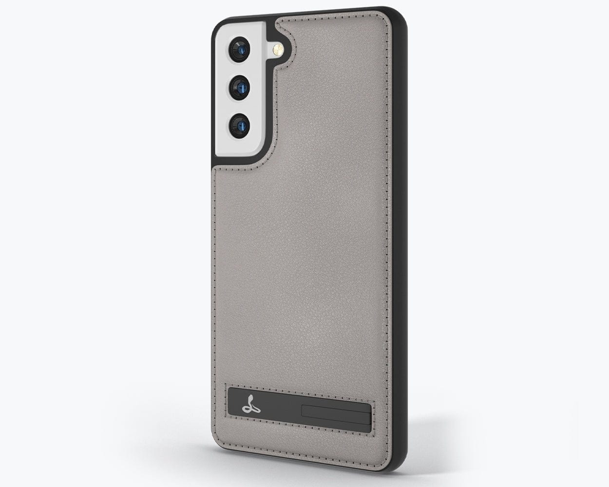 Samsung Galaxy S21 FE - Metro Leather Case Pebble Grey Samsung Galaxy S21FE - Snakehive UK