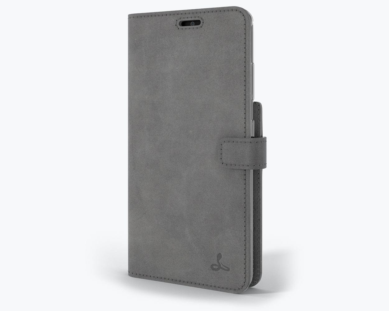 Samsung Galaxy S21 Ultra - Vintage Leather Wallet Grey Samsung Galaxy S21 Ultra - Snakehive UK