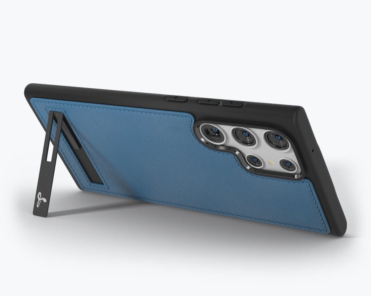 Samsung Galaxy S23 Ultra - Metro Leather Case Pebble Grey Samsung Galaxy S23 Ultra - Snakehive UK