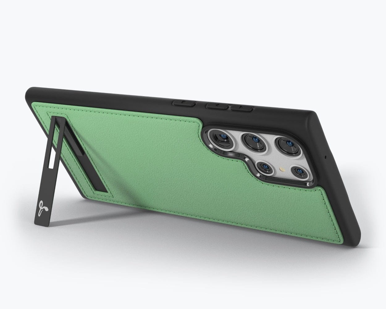 Samsung Galaxy S23 Ultra - Metro Leather Case Pebble Grey Samsung Galaxy S23 Ultra - Snakehive UK