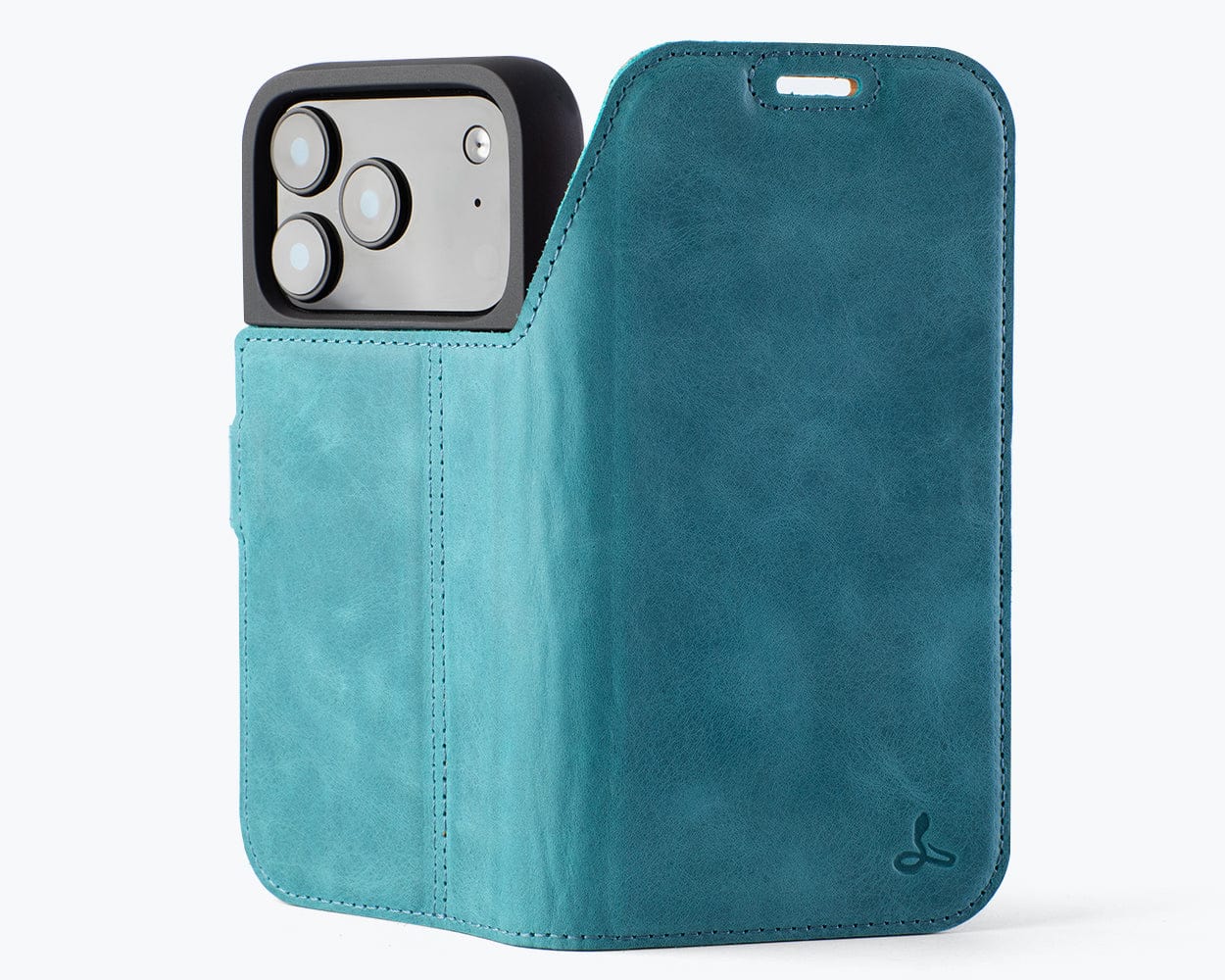 Apple iPhone 17 Pro - Vintage Leather Wallet Phone Case