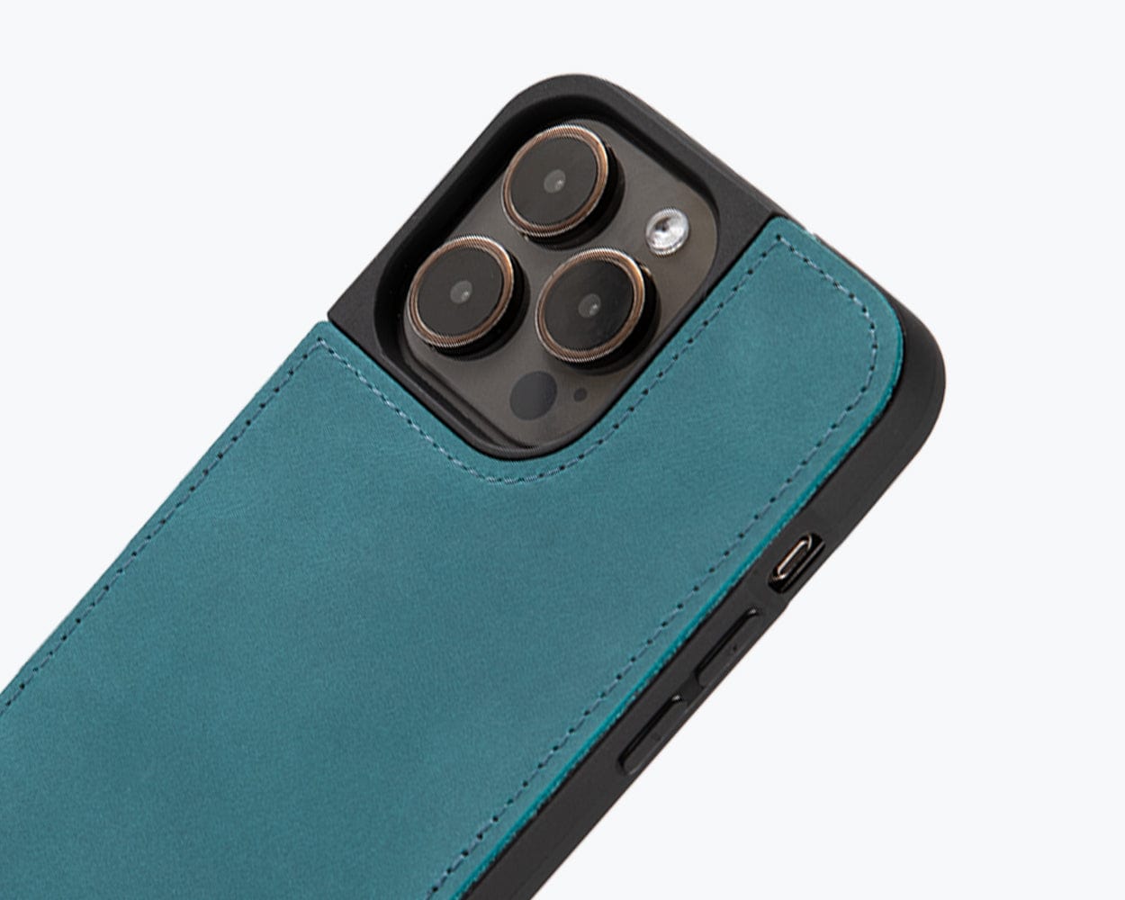 Vintage Leather Back Case Apple Iphone 15 Pro Max - Snakehive UK