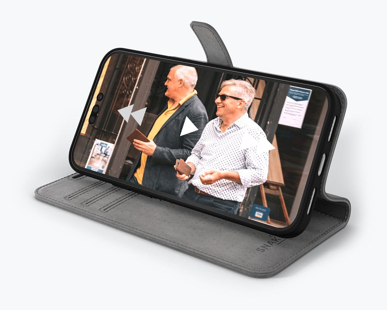 Iphone 15 Pro Max Leather Wallet Case - Snakehive UK