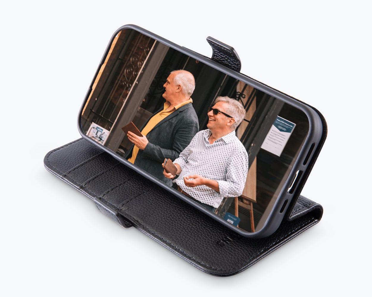 Apple iPhone 15 Pro - Metro Leather Wallet Phone Case