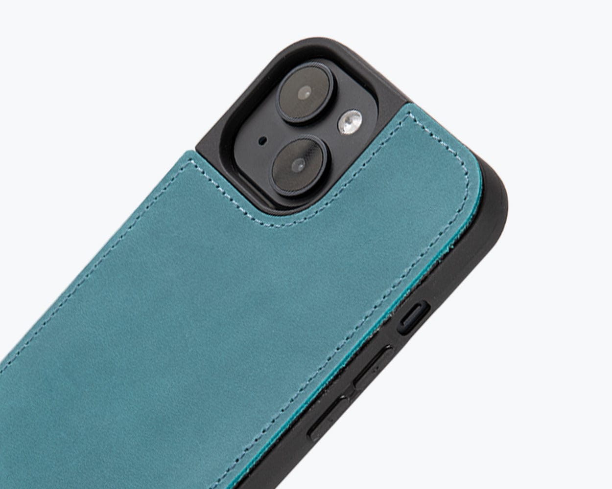 Vintage Leather Back Case Apple Iphone 15 - Snakehive UK