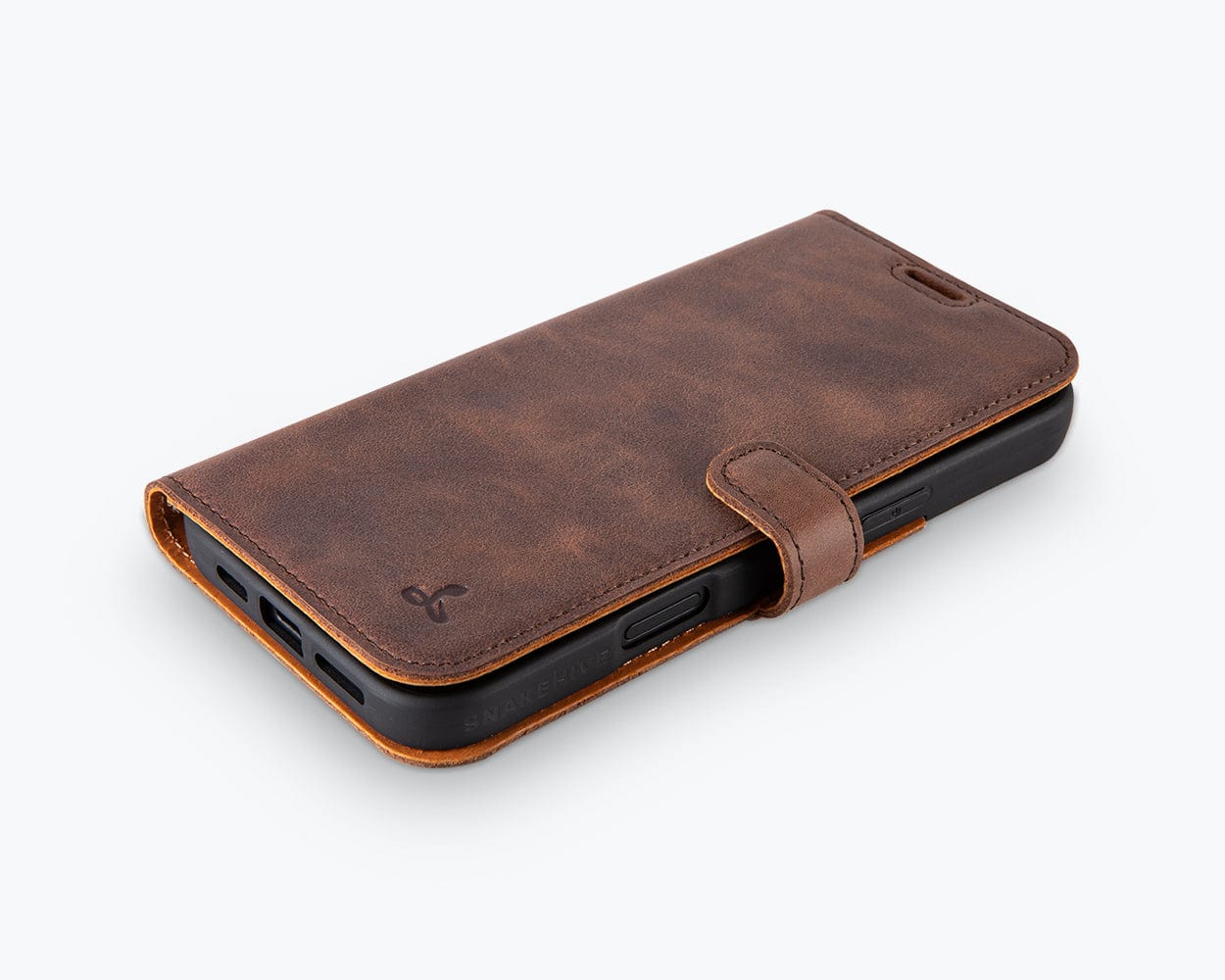 Apple Iphone 16 Plus Vintage Leather Wallet - Snakehive UK