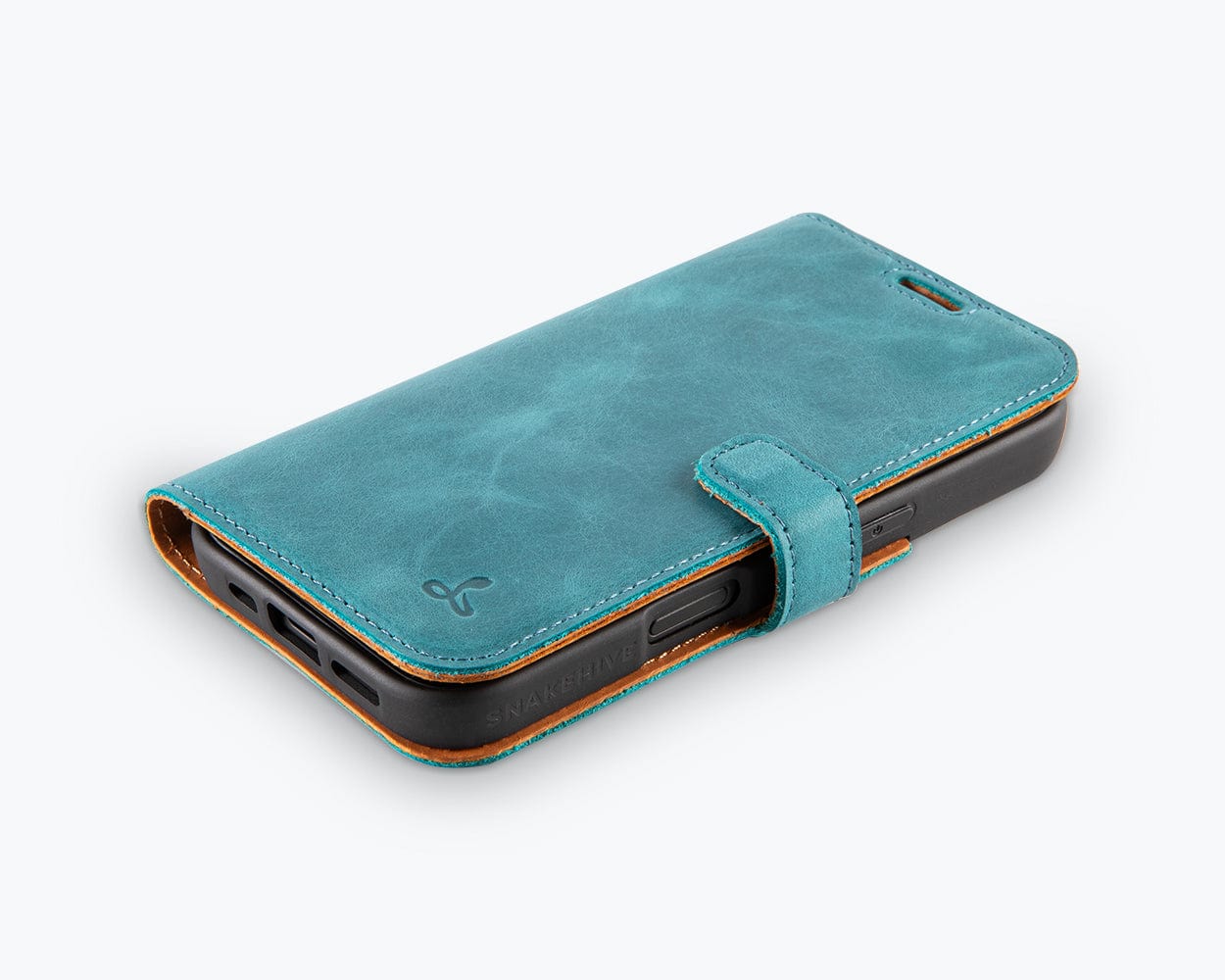 Apple Iphone 16 Vintage Leather Wallet - Snakehive UK