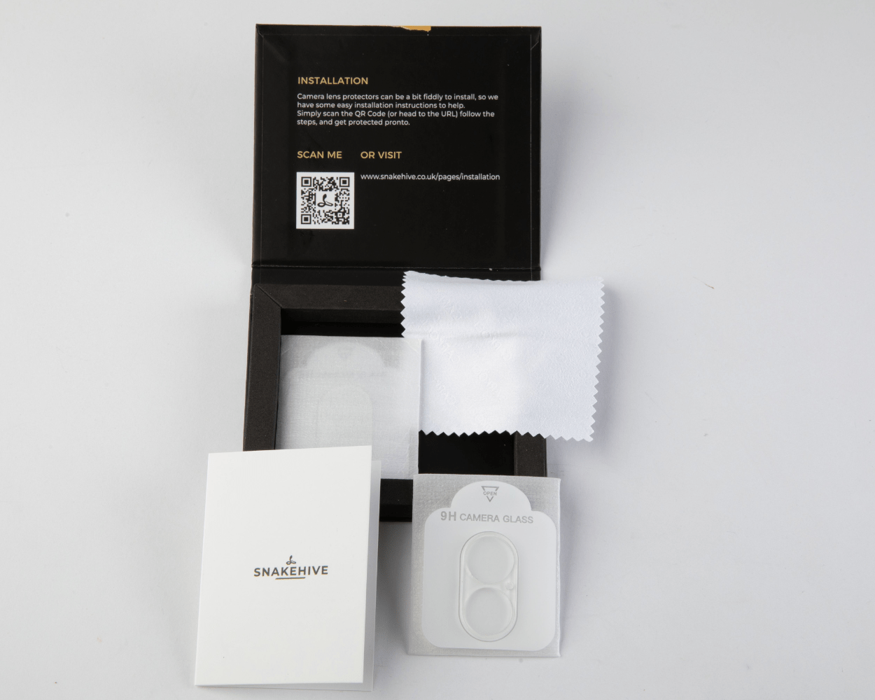 Apple iPhone 16e - Glass Camera Lens Protector (x2)