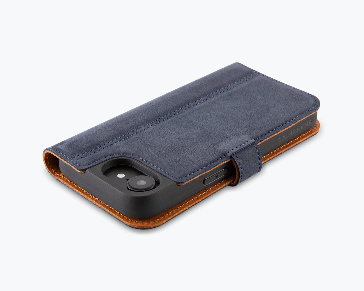 Apple iPhone 16e - Vintage Leather Wallet Phone Case