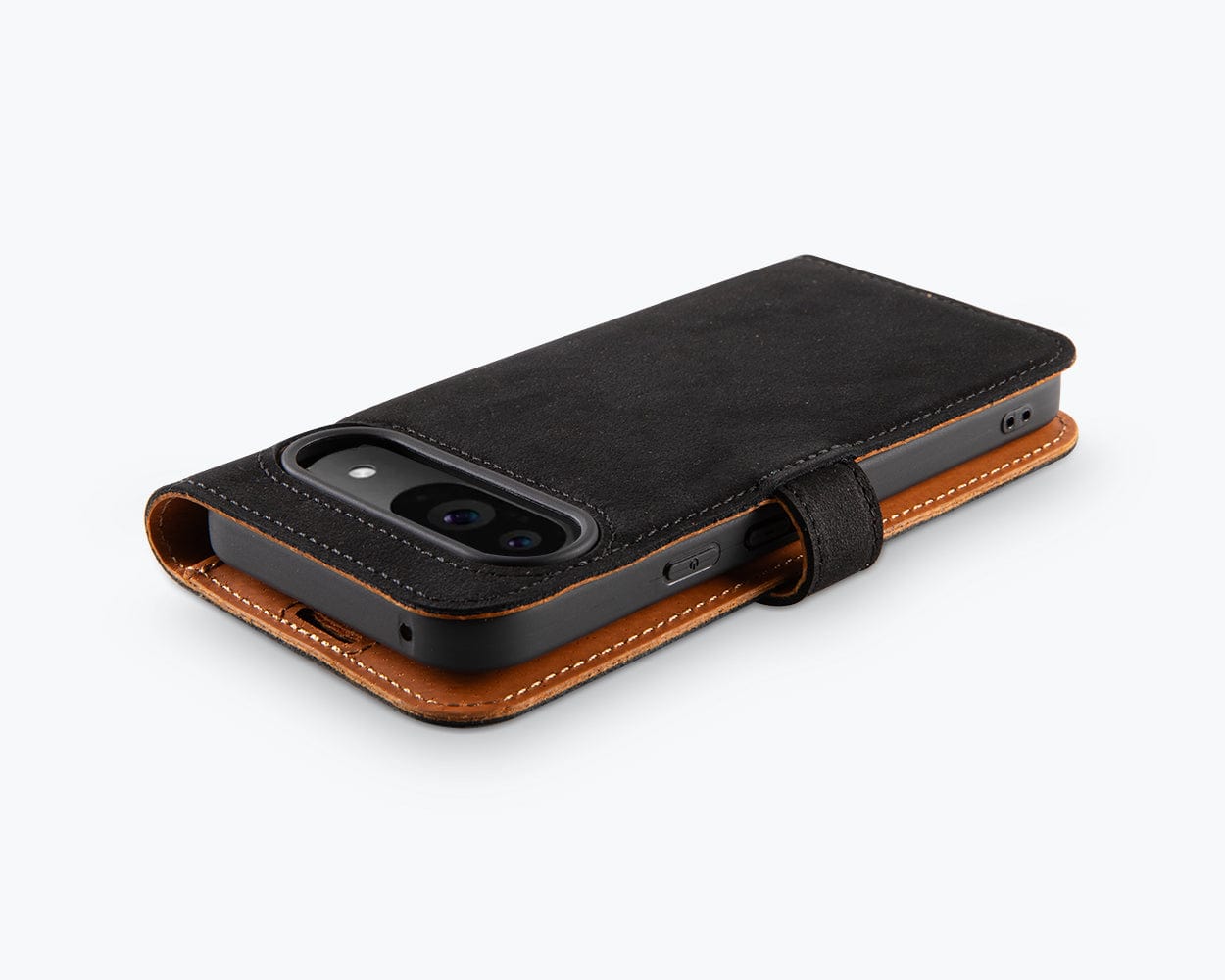 Google Pixel 9 Pro Xl Vintage Leather Wallet - Snakehive UK