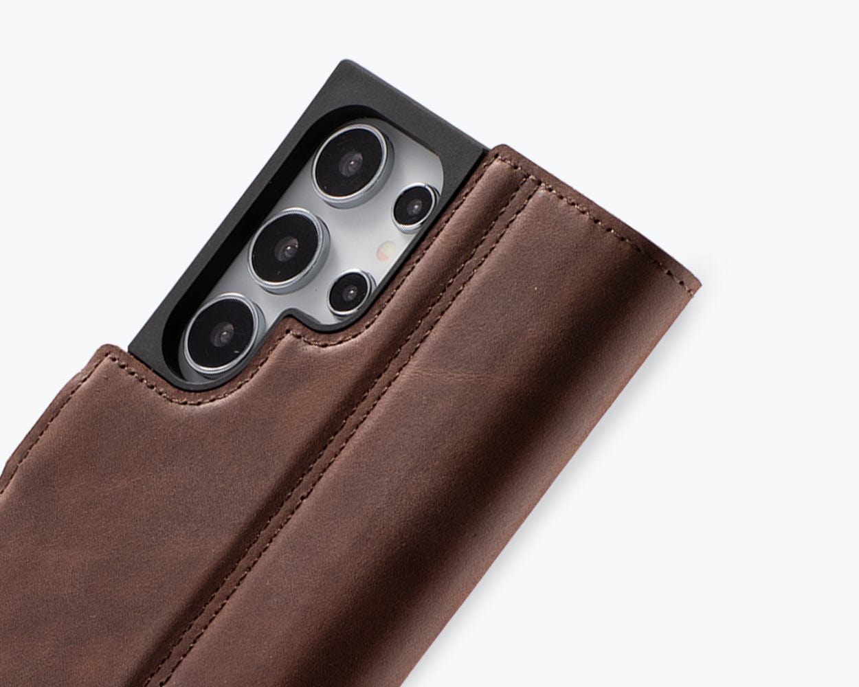 Samsung Galaxy S24 Ultra Vintage Leather Wallet - Snakehive UK