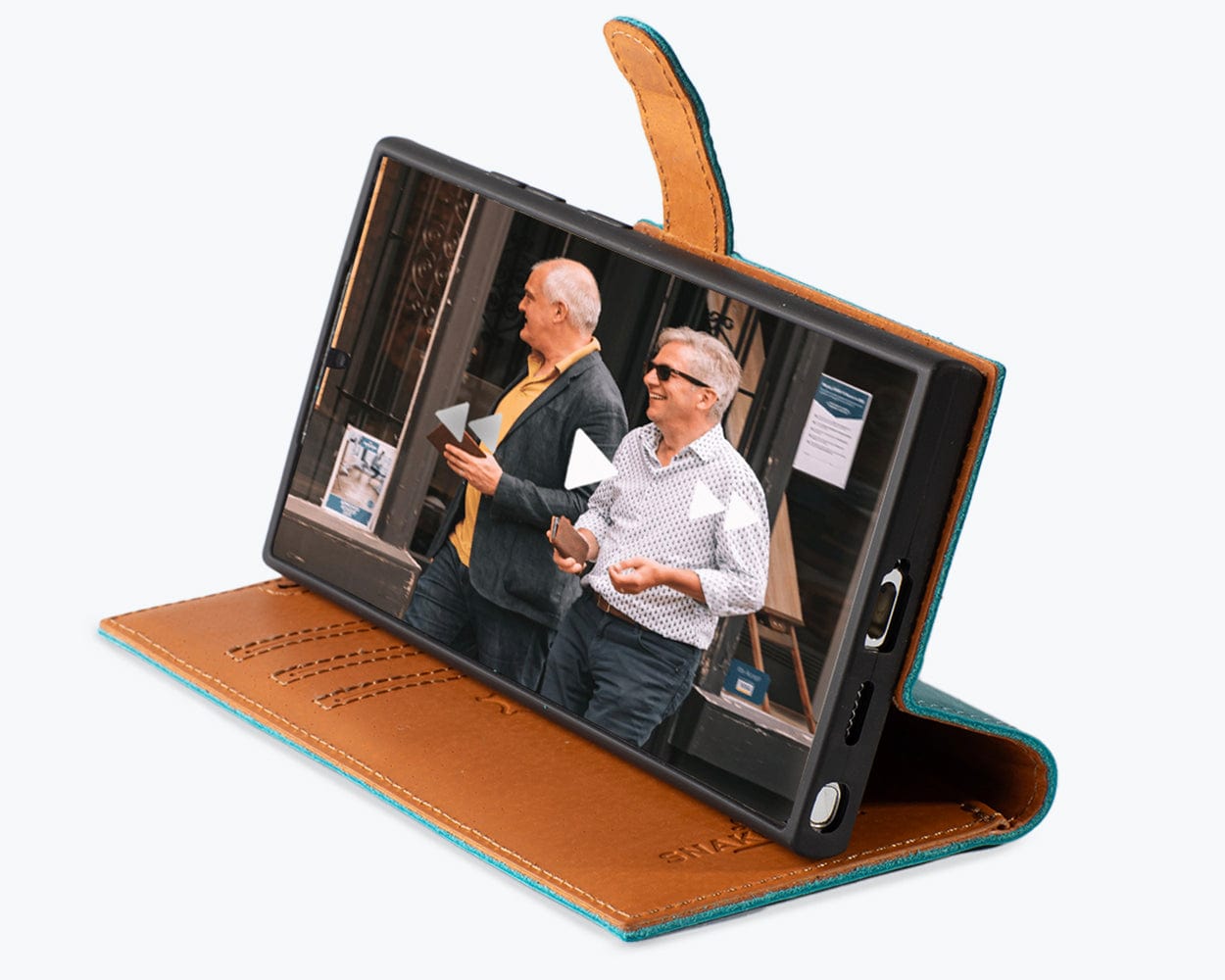 Samsung Galaxy S24 Ultra Vintage Leather Wallet - Snakehive UK