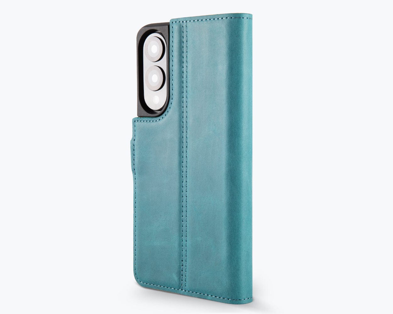 Samsung Galaxy S25 Edge - Vintage Leather Wallet Phone Case