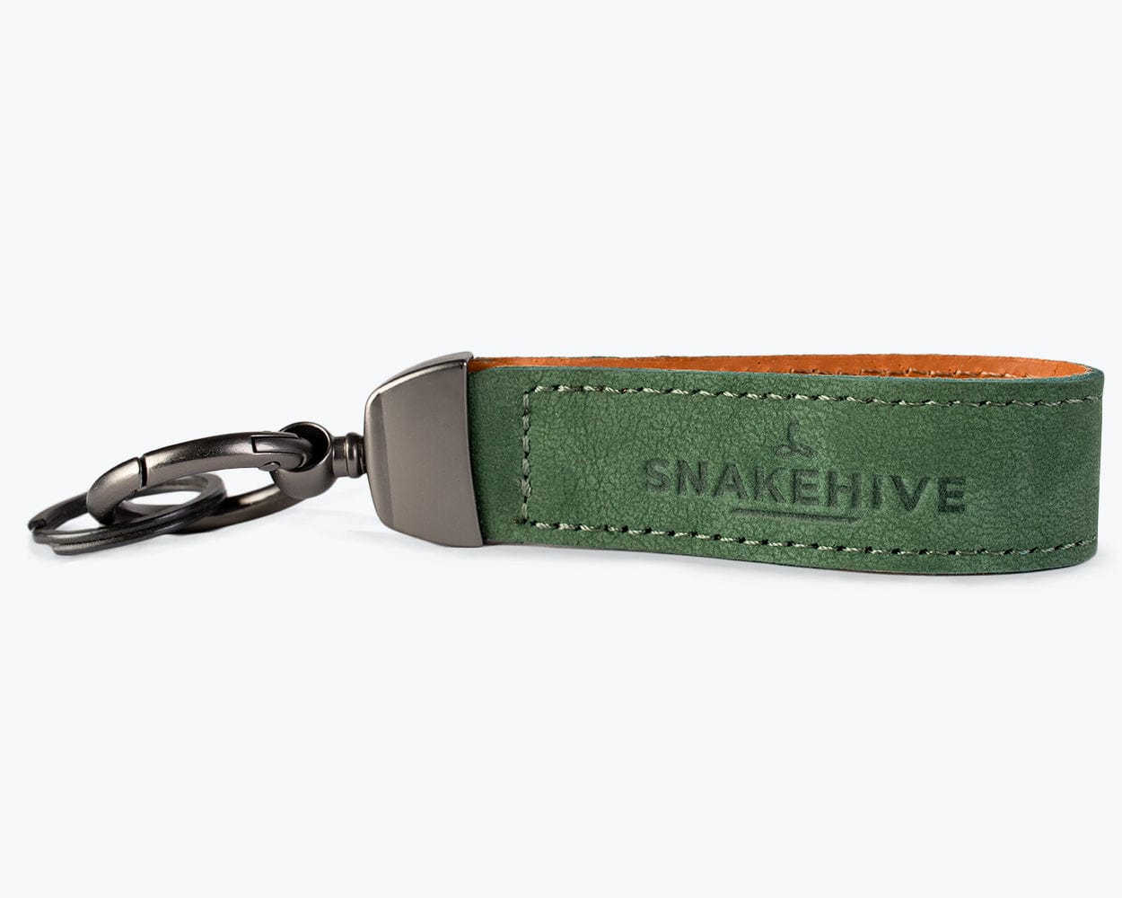 Vintage Leather Key Loop - Snakehive UK