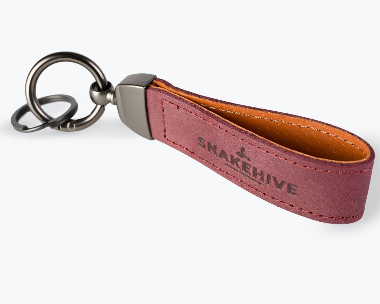 Vintage Leather Key Loop - Snakehive UK