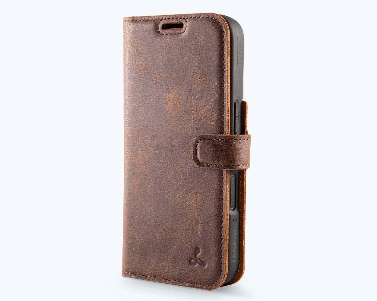 Apple iPhone 17 - Vintage Leather Wallet Phone Case